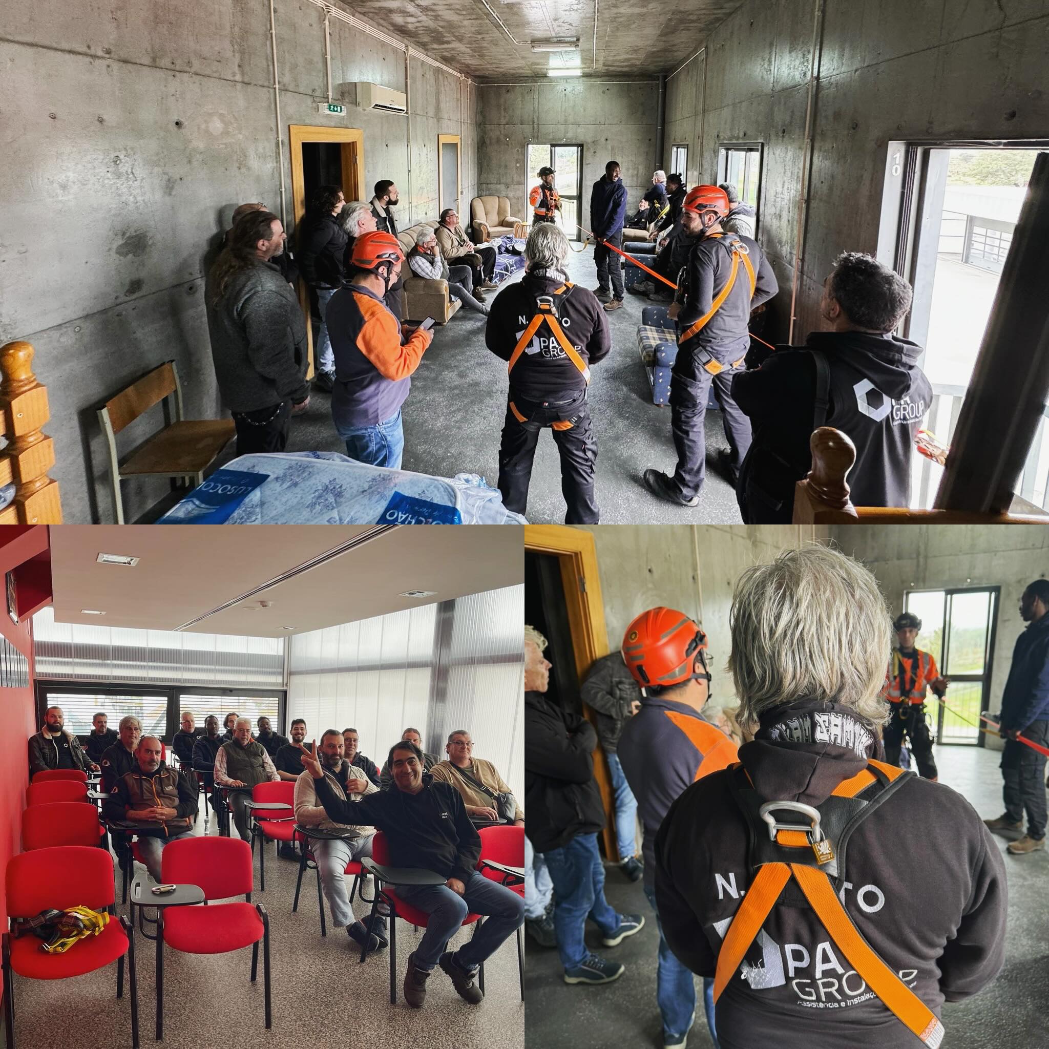 Equipa PA Group em obra